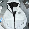 Áo Khoác Dù Nam Adidas Màu Trắng