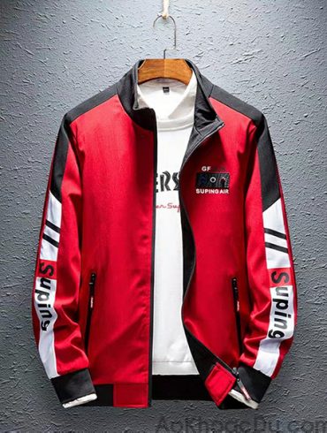 Áo Khoác Vải Dù Suping Air - đỏ